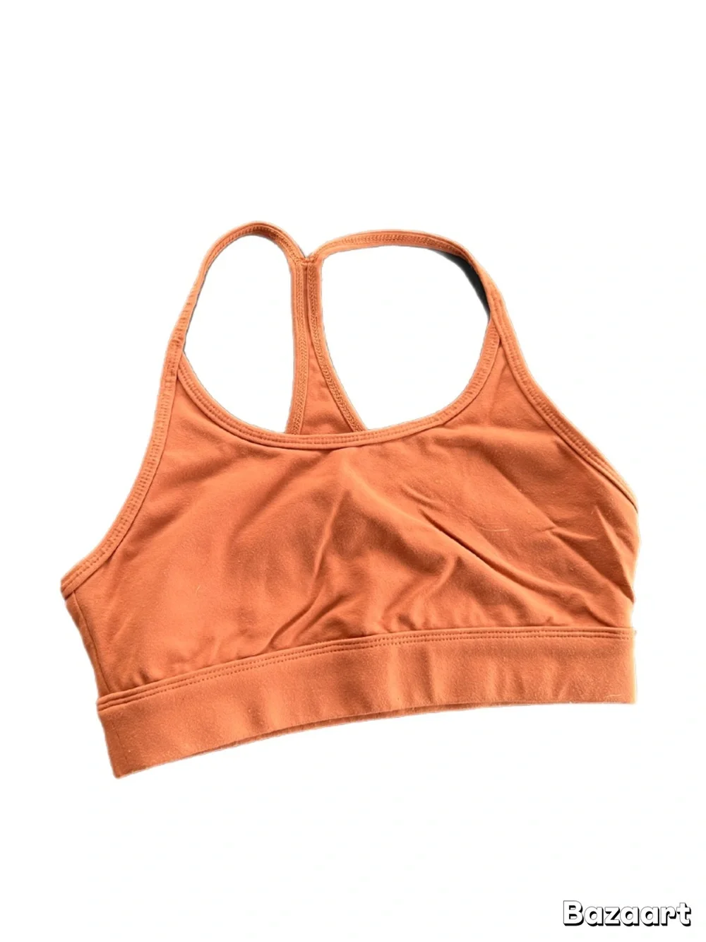 ALO Yoga Orange Racerback Sports Bra